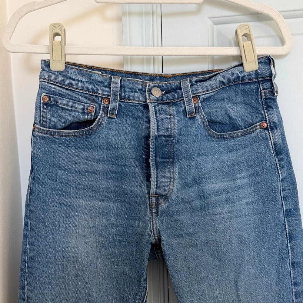 Levi's 501 Skinny - y2k - 28 x 30 - Picture 3 of 11